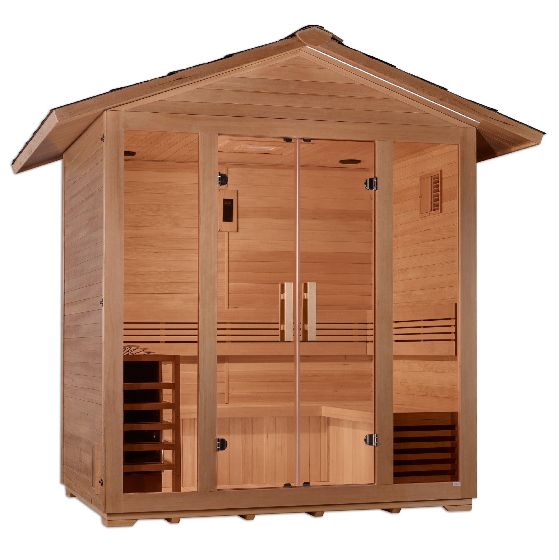 Golden Designs GDI-8105-01 Golden Designs "Vorarlberg" 5 Person Traditional Outdoor Sauna