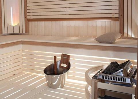 Harvia TopClass Series 6kW Sauna Heater w/ Built-In Temp Controls