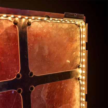 Pink Himalayan Salt Panels with LED lights - snap together design