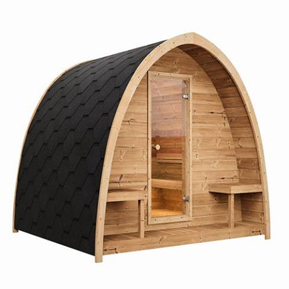 SaunaLife G3 Garden Series 6-Person Outdoor Sauna