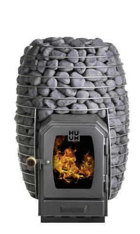 HUUM HIVE Wood LS 17 HIVE Sauna Stove w/ Firebox Extension