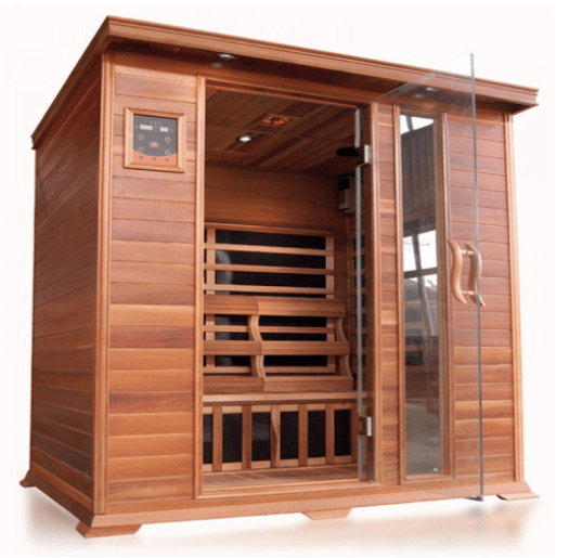 SunRay HL300K Savannah Savannah Indoor 3-Person Sauna - with Cedar Wood, Carbon Heaters