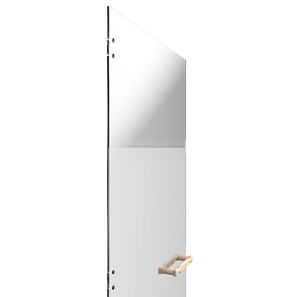 Scandia Sauna Glass Door and wooden handle