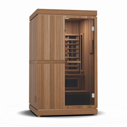 Finnmark FD-4 Trinity 2-Person Hybrid Infrared & Steam Sauna Combo